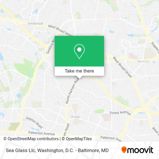 Sea Glass Llc map