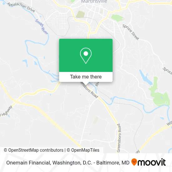 Onemain Financial map