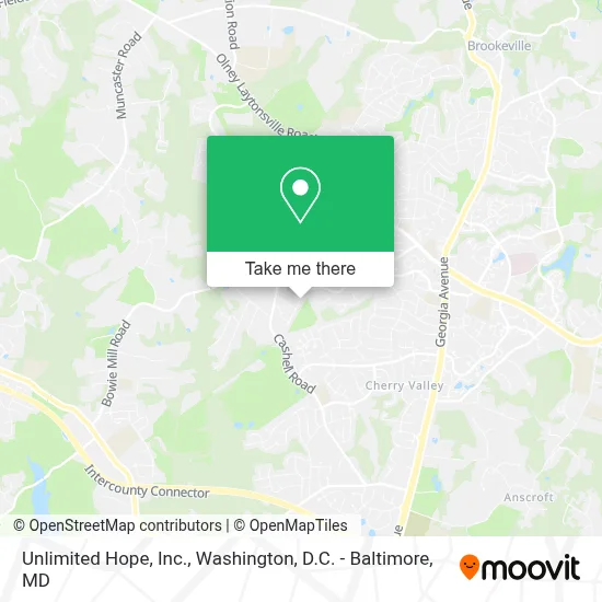 Unlimited Hope, Inc. map