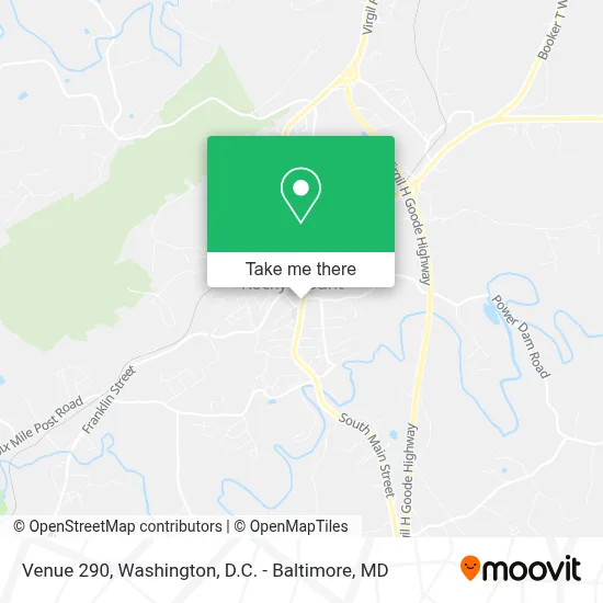 Venue 290 map
