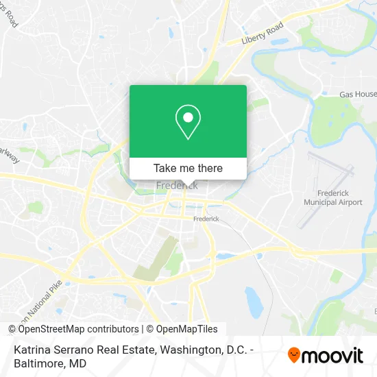 Katrina Serrano Real Estate map