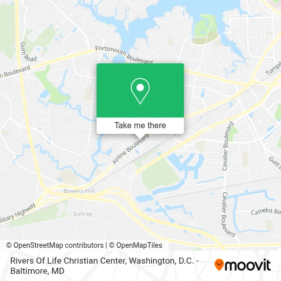 Rivers Of Life Christian Center map