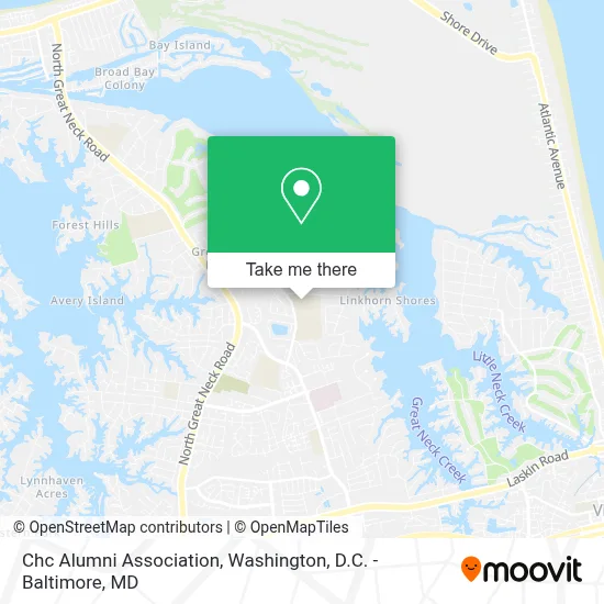 Chc Alumni Association map