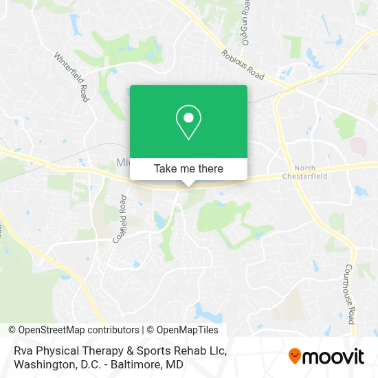 Rva Physical Therapy & Sports Rehab Llc map