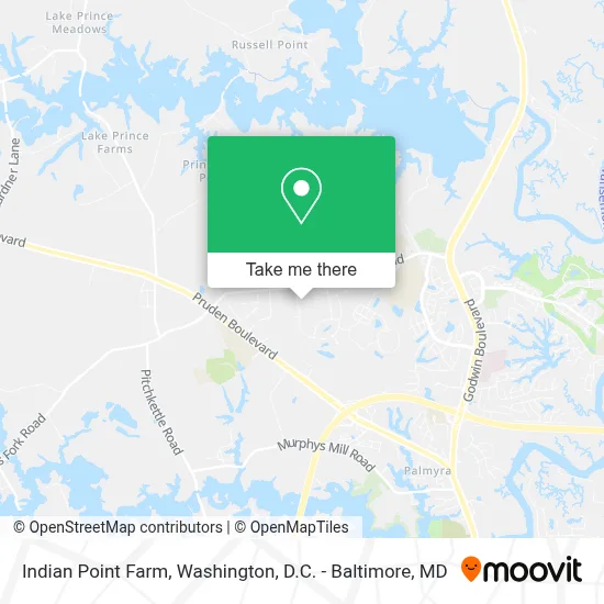 Indian Point Farm map