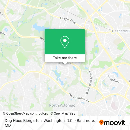 Dog Haus Biergarten map