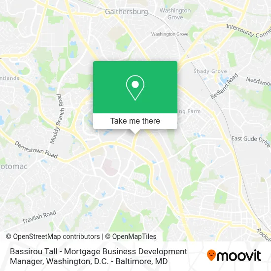 Bassirou Tall - Mortgage Business Development Manager map