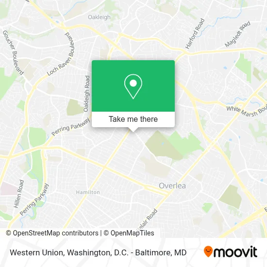 Western Union map