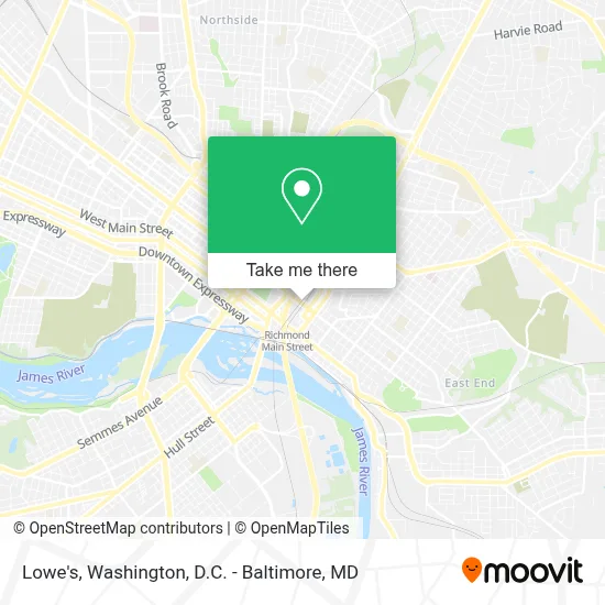 Lowe's map