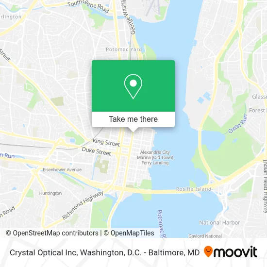 Crystal Optical Inc map