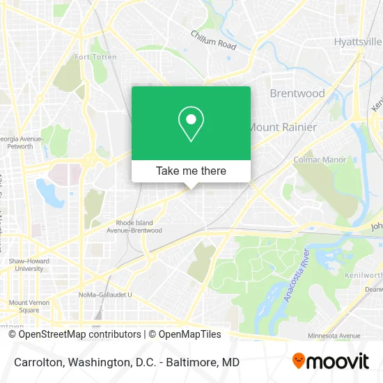 Carrolton map
