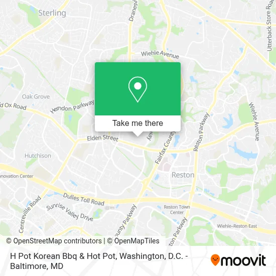 H Pot Korean Bbq & Hot Pot map