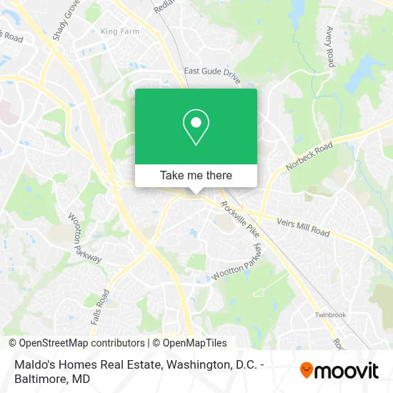 Maldo's Homes Real Estate map