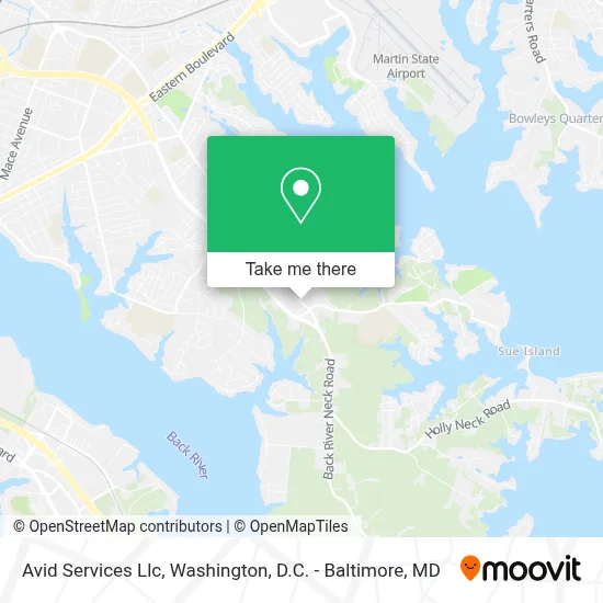 Avid Services Llc map