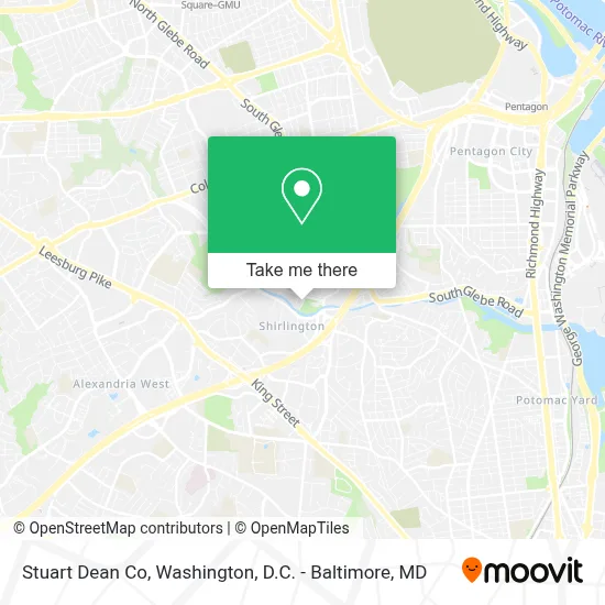 Stuart Dean Co map