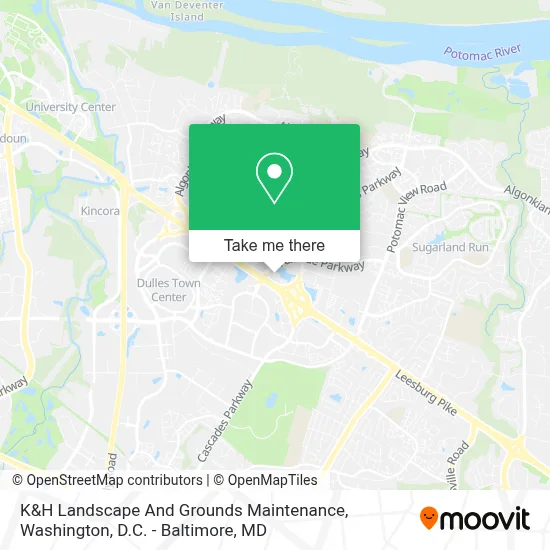 K&H Landscape And Grounds Maintenance map