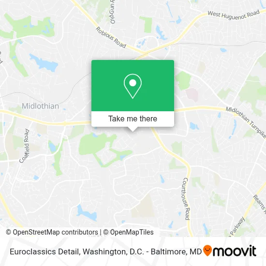 Euroclassics Detail map