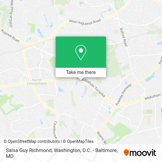Salsa Guy Richmond map