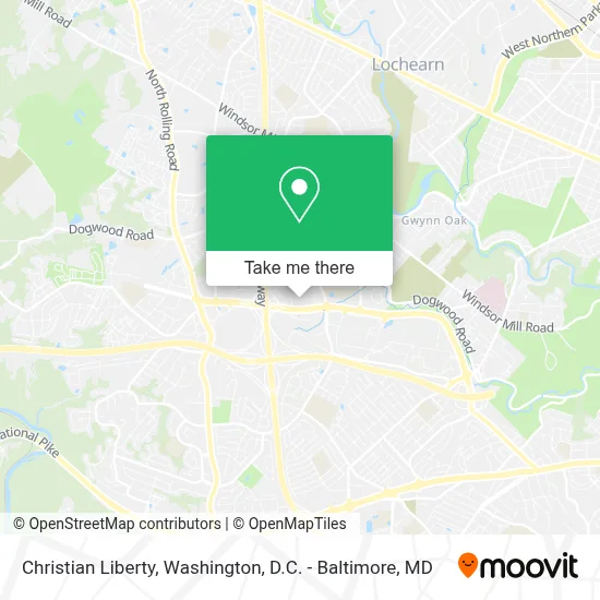 Christian Liberty map