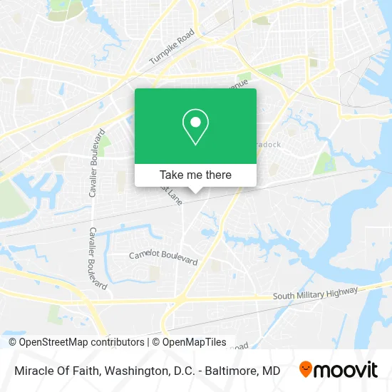 Miracle Of Faith map