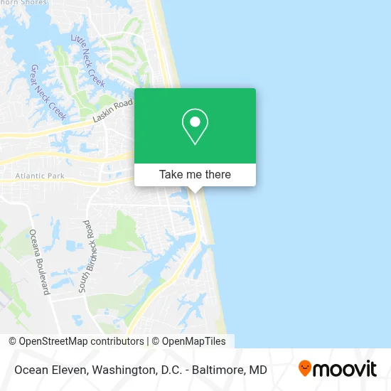 Ocean Eleven map