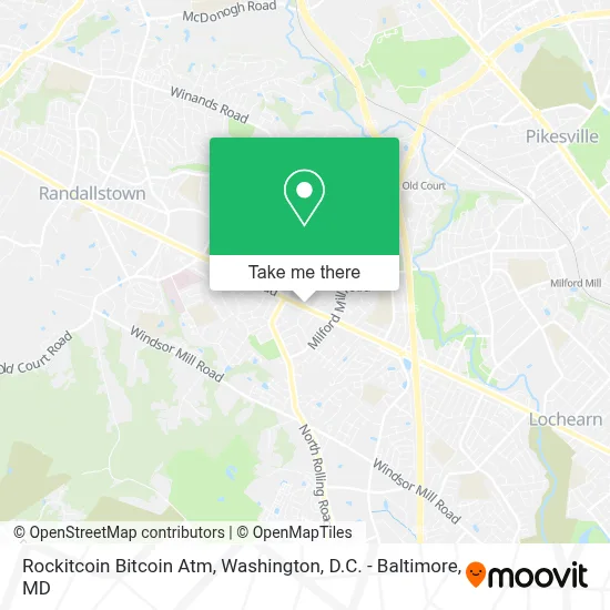 Rockitcoin Bitcoin Atm map