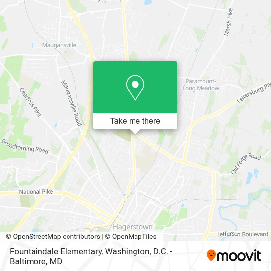 Fountaindale Elementary map