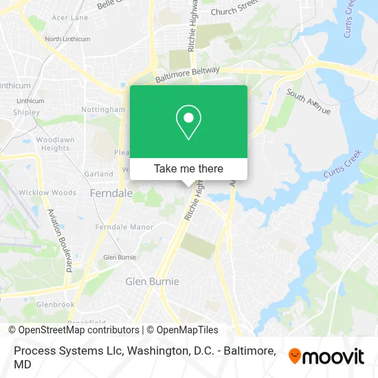 Process Systems Llc map