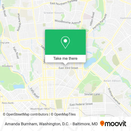 Amanda Burnham map