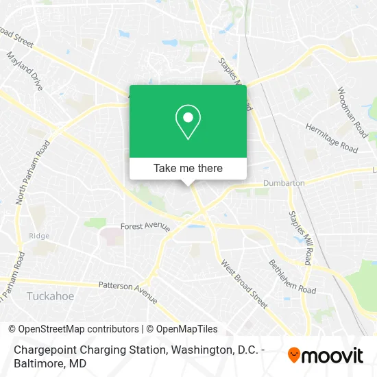 Chargepoint Charging Station map