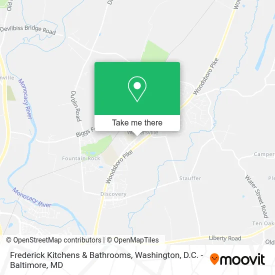 Frederick Kitchens & Bathrooms map