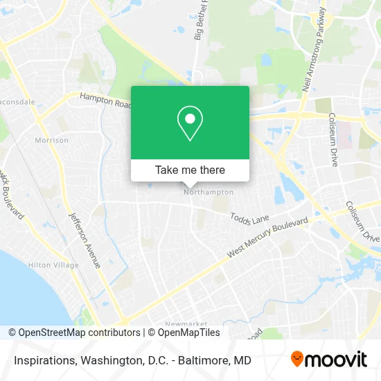 Inspirations map