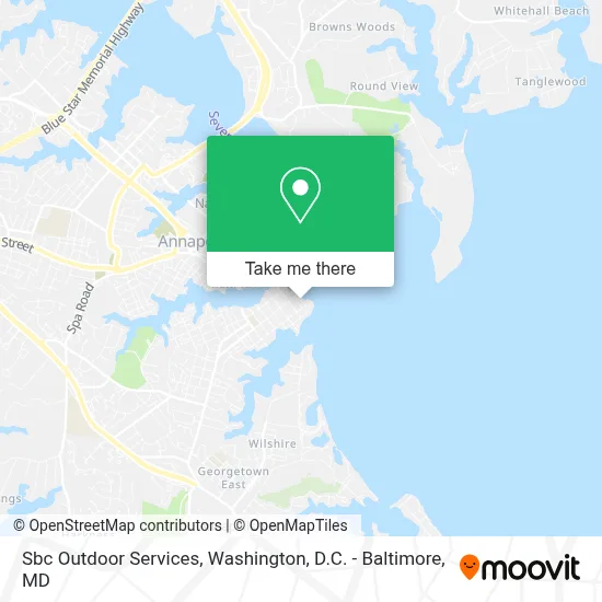 Sbc Outdoor Services map