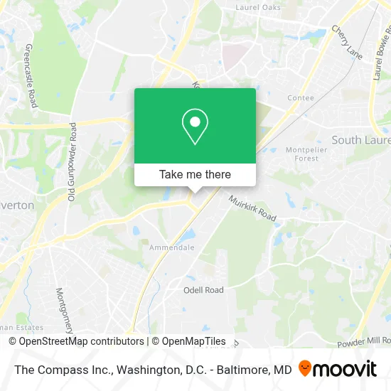 The Compass Inc. map