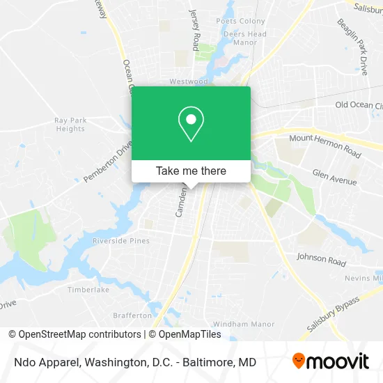Ndo Apparel map