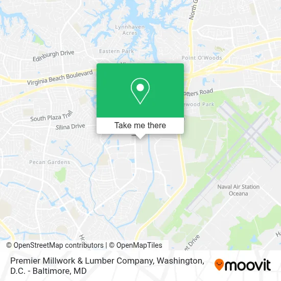 Premier Millwork & Lumber Company map