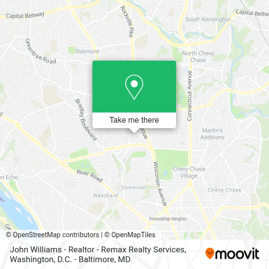 John Williams - Realtor - Remax Realty Services map