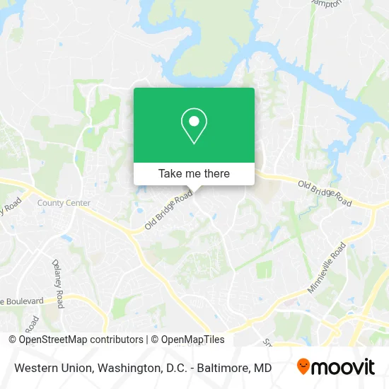 Western Union map