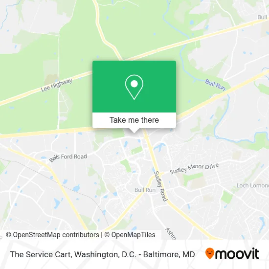 The Service Cart map
