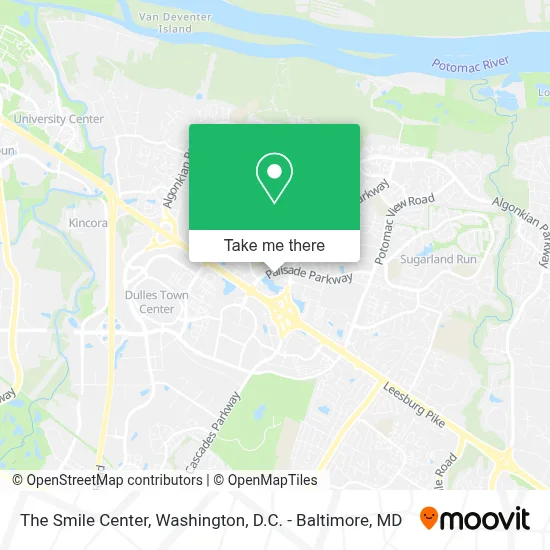 The Smile Center map