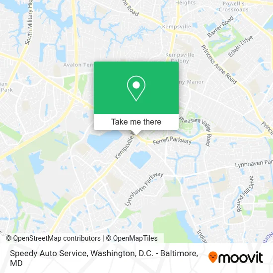 Speedy Auto Service map