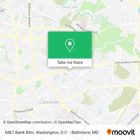M&T Bank Atm map