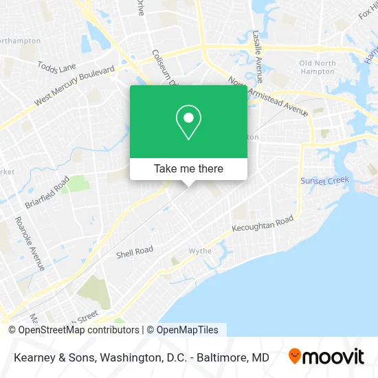 Kearney & Sons map