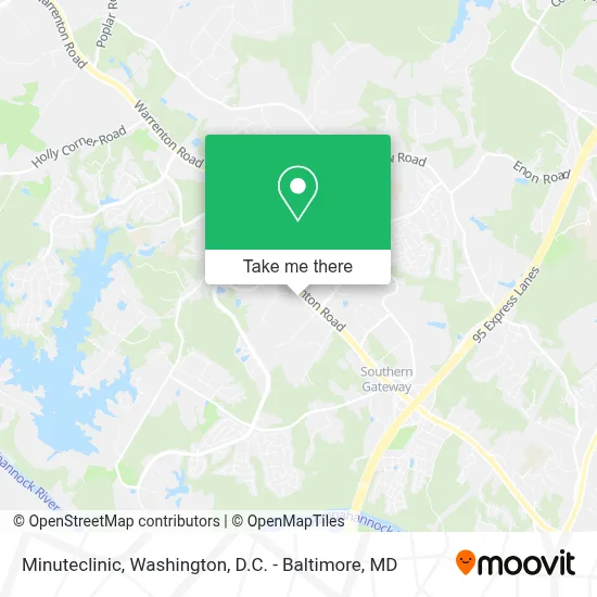 Minuteclinic map