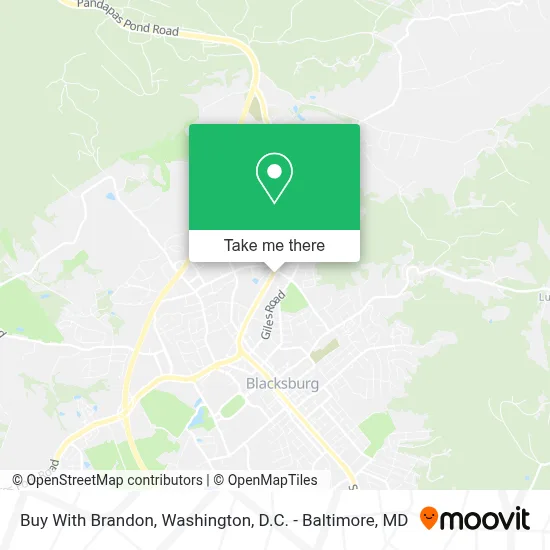 Buy With Brandon map