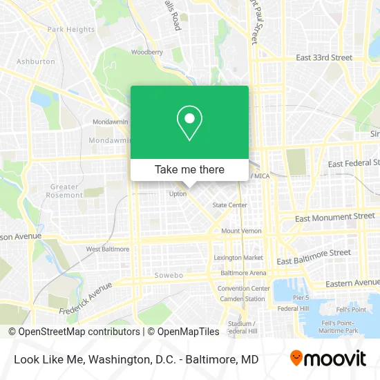 Look Like Me map