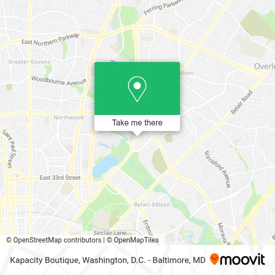 Kapacity Boutique map