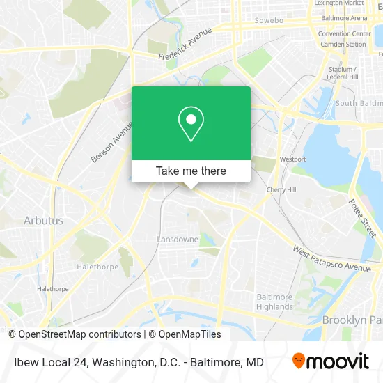 Ibew Local 24 map