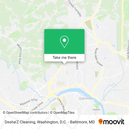 Desha'Z Cleaning map