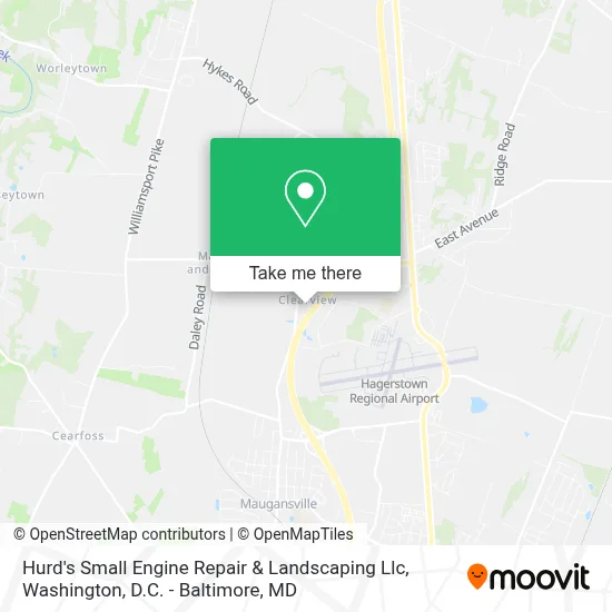 Hurd's Small Engine Repair & Landscaping Llc map